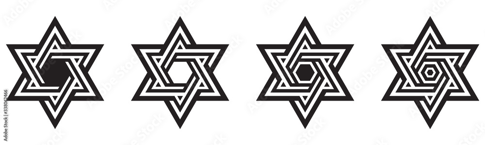 SYMBOLE ÉTOILE STYLISÉE Stock Vector | Adobe Stock