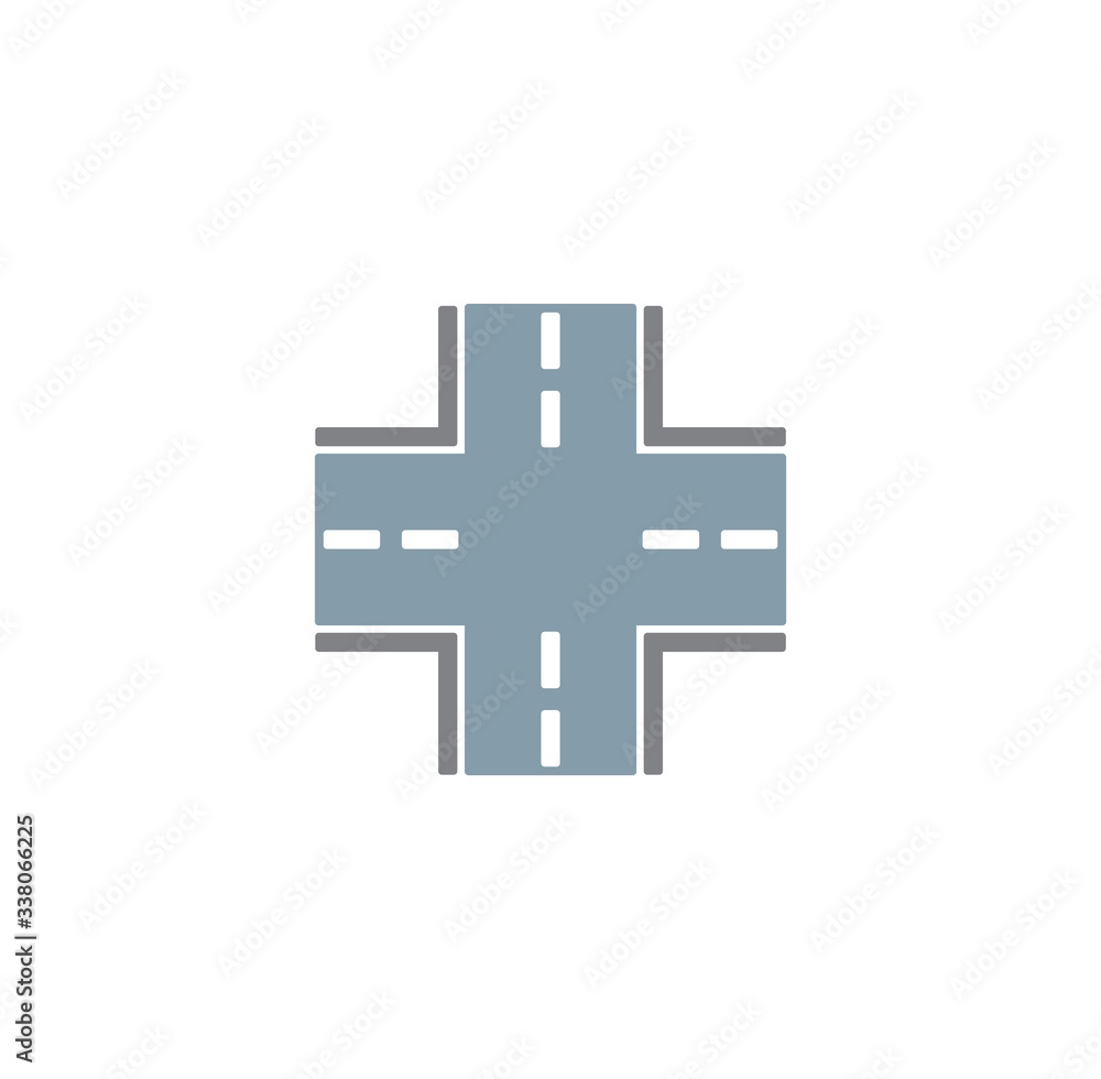 Obraz premium Road related icon on background for graphic and web design. Creative illustration concept symbol for web or mobile app