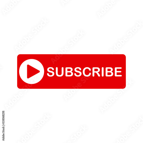 the subscribe button on youtube