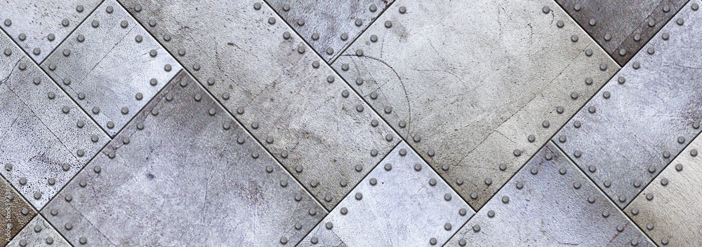 steel metal plate background, 3D steel metal plate background, 3D