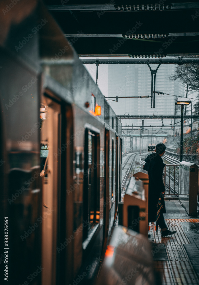 Fototapeta premium subway station in the city