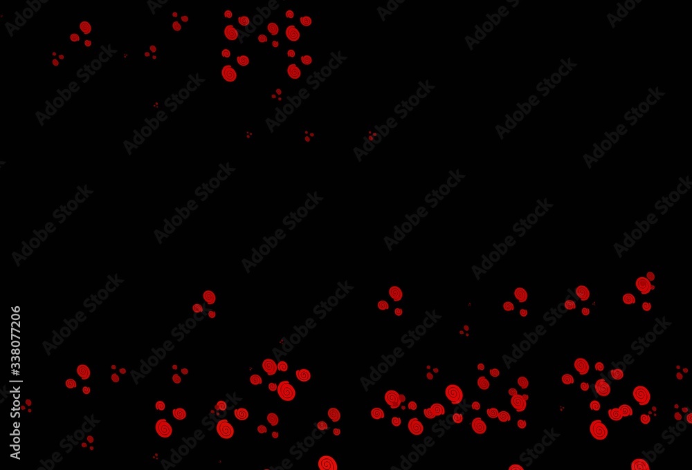 Dark Red vector template with abstract lines. Dark Red vector template with abstract lines.