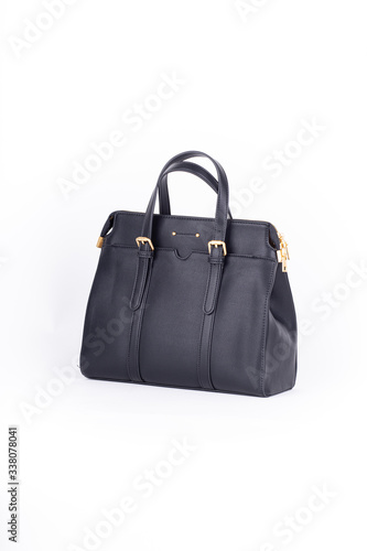 leather elegant women bag. Fashionable female handbag, isolated © Mykhailo Feriukov