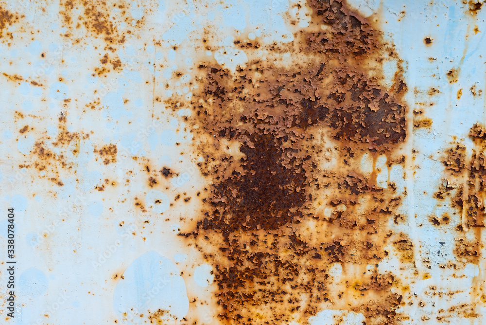 texture of old rusty metal sheet and peeling blue paint texture of old rusty metal sheet and peeling blue paint