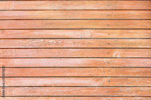 Wallpaper Mural Texture. The surface of red painted wooden boards. Old boards and paint half-erased in the sun. Boards are nailed Torontodigital.ca