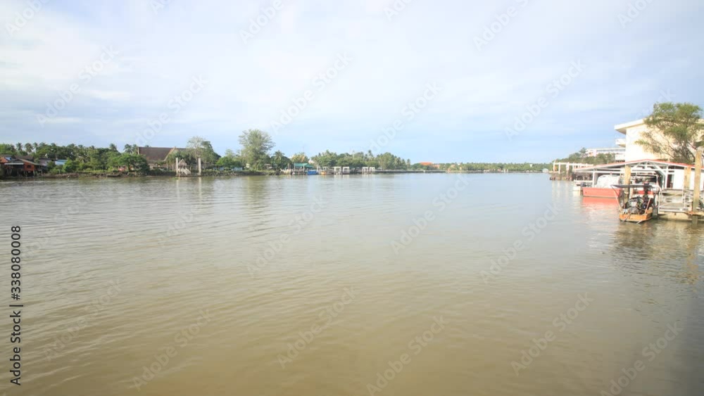 Mae Klong River at Amphawa Floating Market, Samut Songkhram,Thailand Mae Klong River at Amphawa Floating Market, Samut Songkhram,Thailand