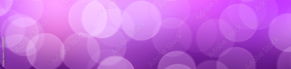 Purple panoramic bokeh lights abstract background. Purple panoramic bokeh lights abstract background.