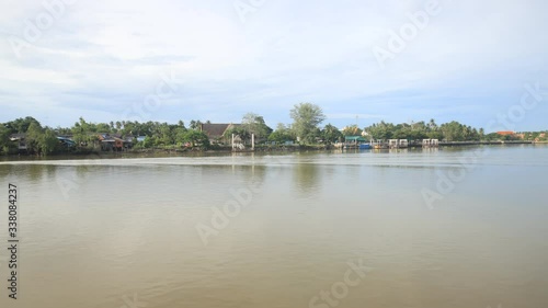 Wallpaper Mural Mae Klong River at Amphawa Floating Market, Samut Songkhram,Thailand Torontodigital.ca