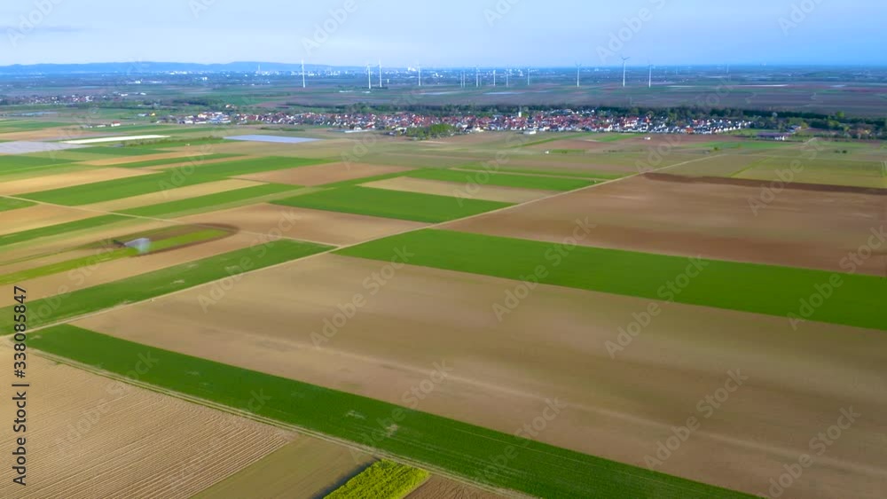 flight over fields A flight over fields A