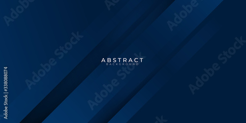 Blue background with dark shadow layered rectangle shape of light. Vector illustration design for presentation, banner, cover, web, flyer, card, poster, wallpaper, texture, slide, magazine, and ppt