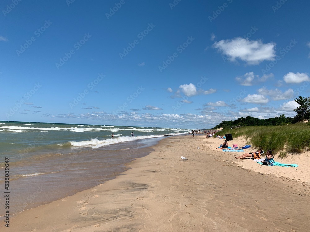 National Dunes National Park - Michigan Lake National Dunes National Park - Michigan Lake
