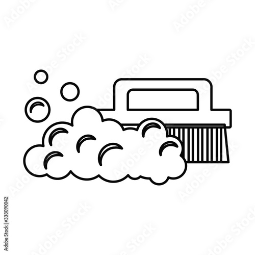 brush object line icon