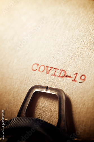 Covid 19 concept