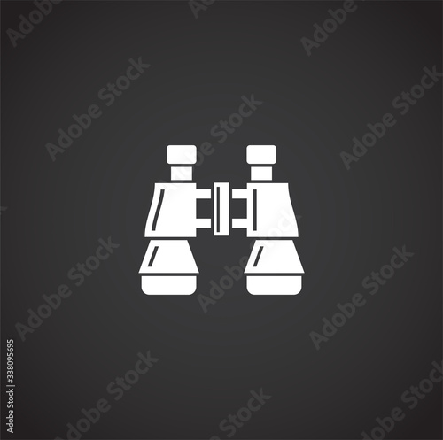 Travel erelated icon on background for graphic and web design. Creative illustration concept symbol for web or mobile app