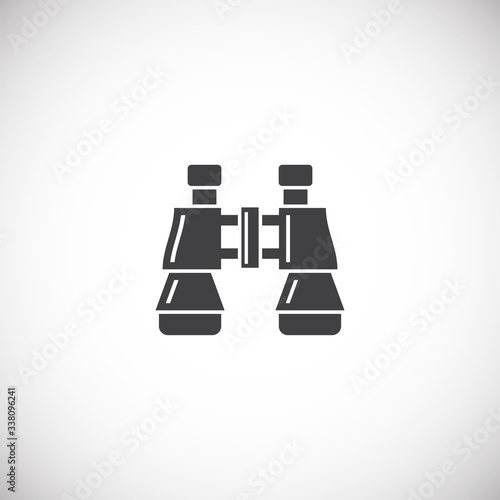 Travel erelated icon on background for graphic and web design. Creative illustration concept symbol for web or mobile app