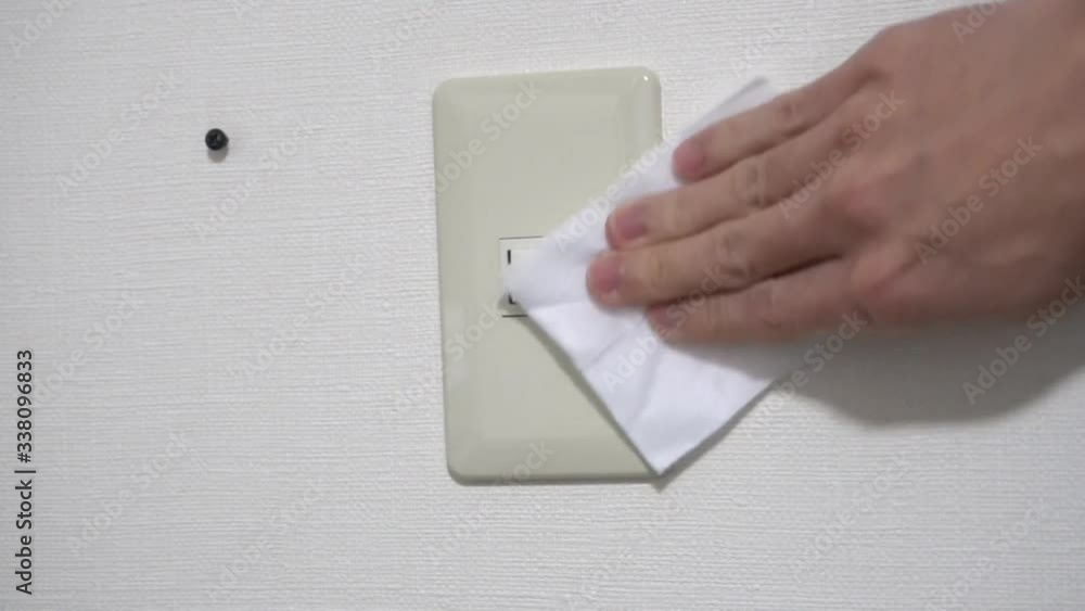 Video of cleaning the switch with alcohol Video of cleaning the switch with alcohol