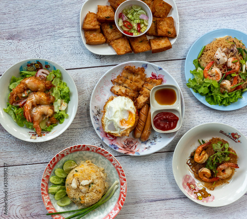 Thai Food Mixed Dishes Set 434421