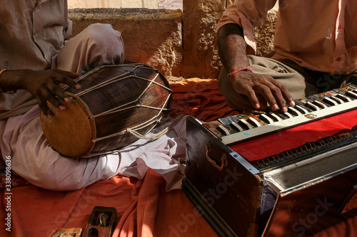 Rajasthan, Indian musical instruments photo
