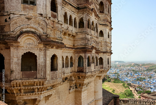 Jodhpur, blue city and Meharangarh fort