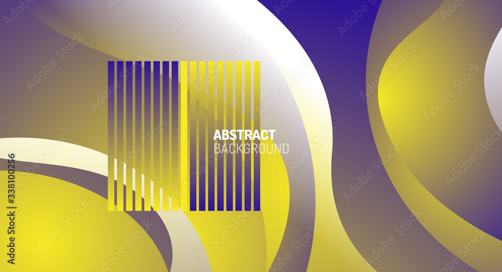 Obraz premium Wave pattern fluid gradients, abstract lines for Wallpaper, Banner, Background, Card, Book Illustration, landing page