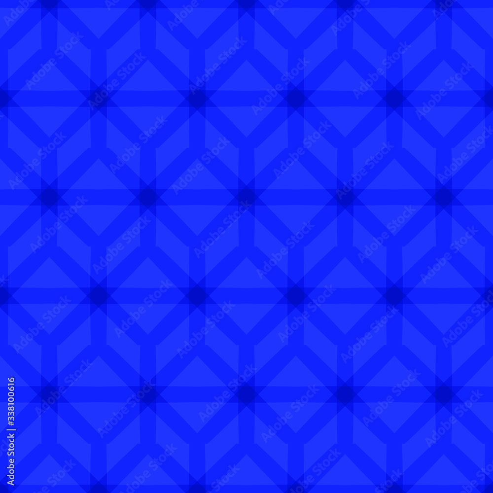Abstract Blue Seamless Pattern from Rectangles. Vector geometric design, modern art graphic. Abstract Blue Seamless Pattern from Rectangles. Vector geometric design, modern art graphic.