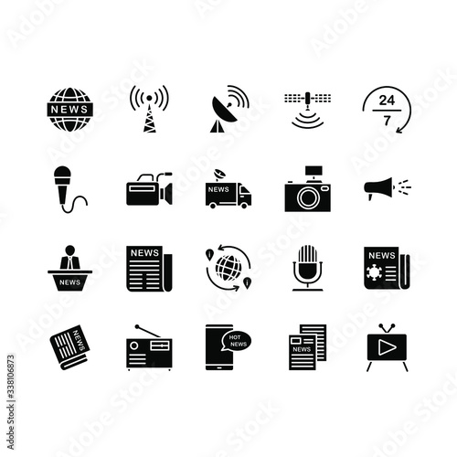 business icons set