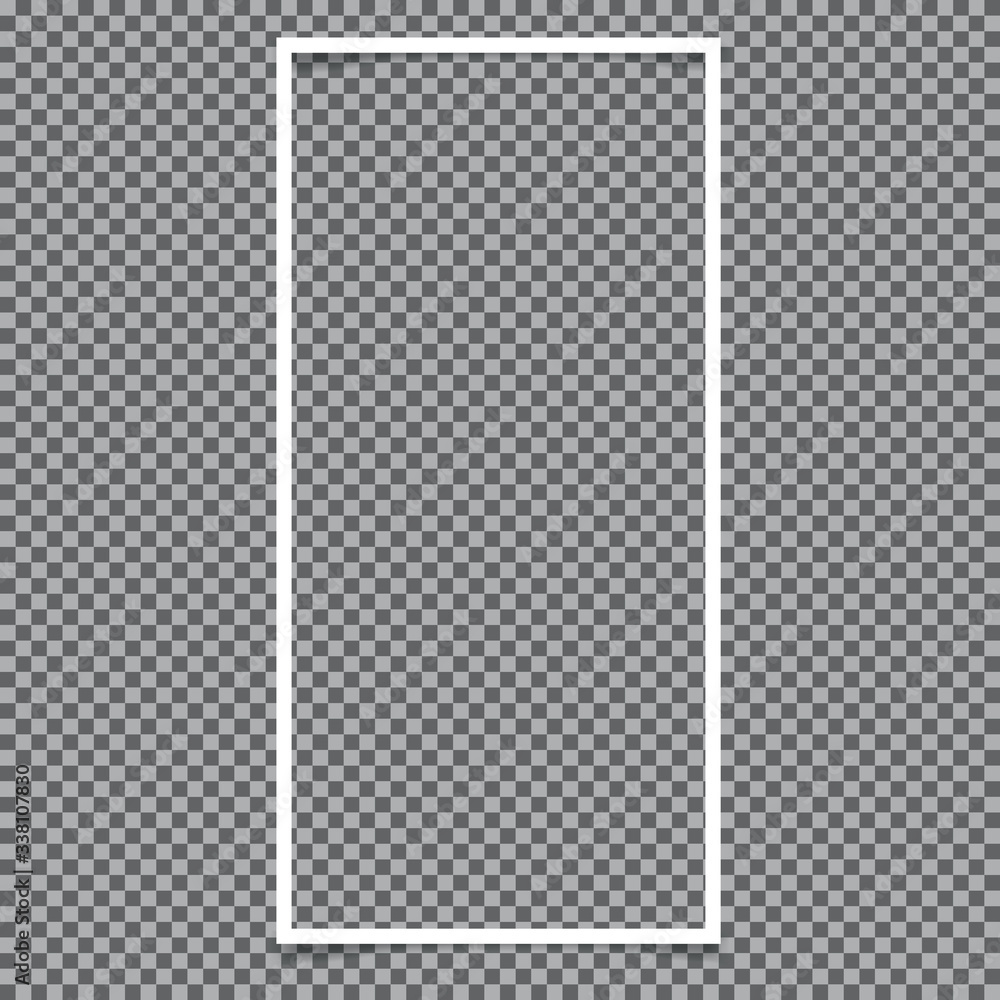 white banner frame on transparent background white banner frame on transparent background