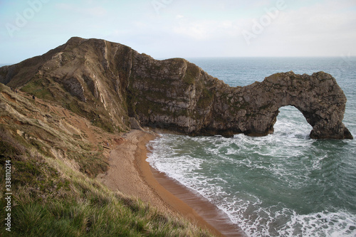 Durdle Door from the hill