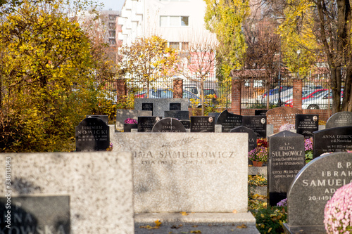 Karaim cemetery in Warsaw photo