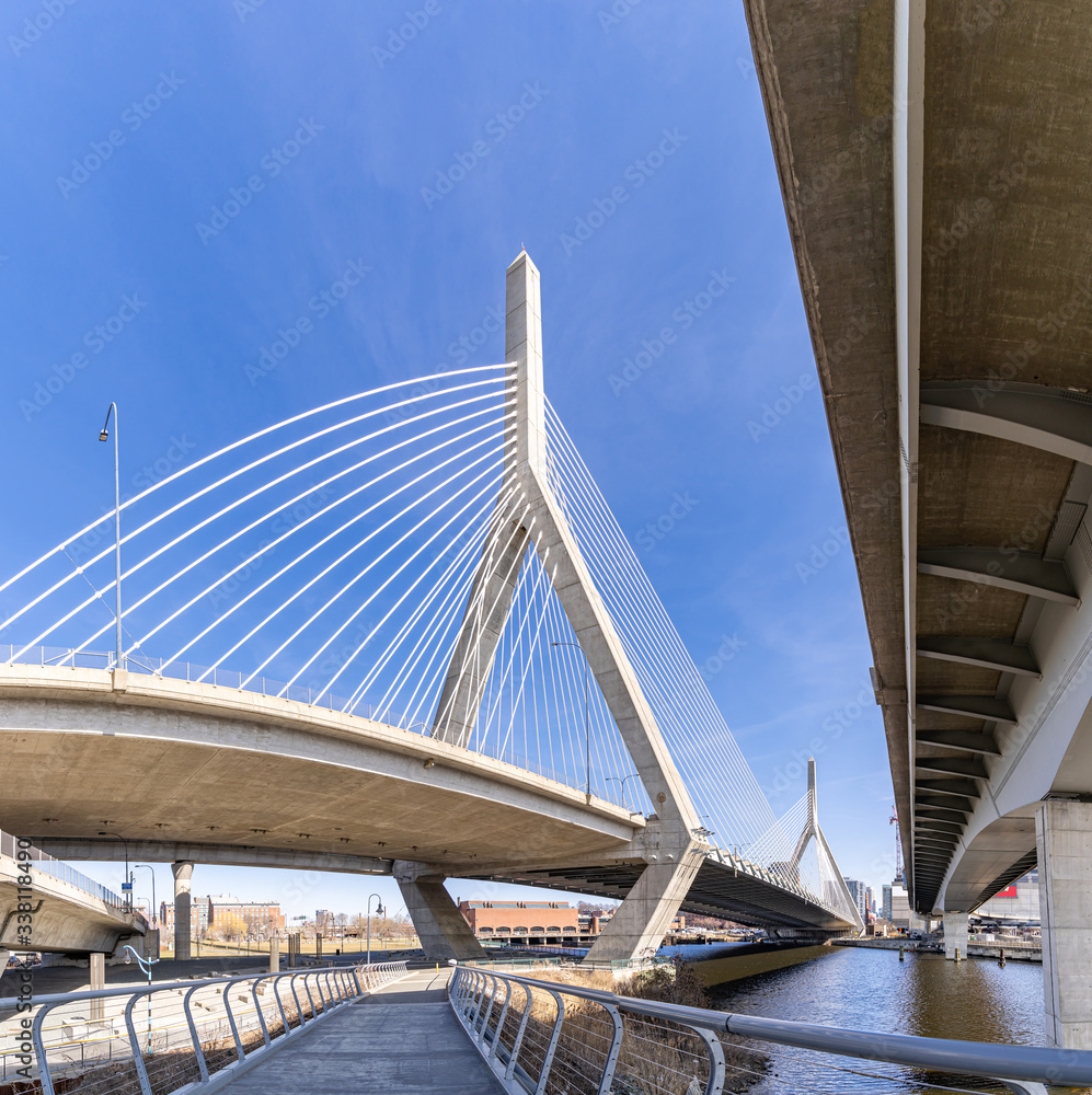 Fototapeta premium Most Boston Zakim