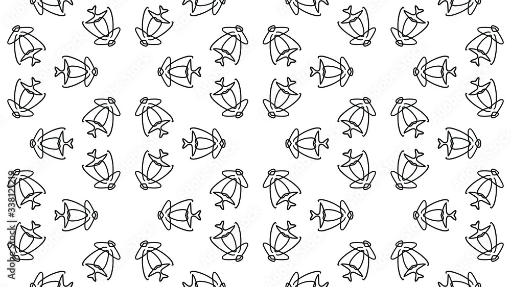 Seamless geometric pattern background. Vector ornament for your design Seamless geometric pattern background. Vector ornament for your design