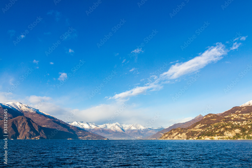 View of Lario lake from Bellagio