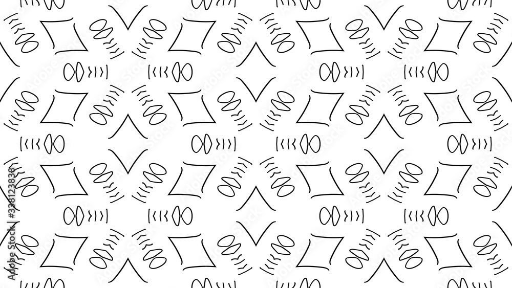 Seamless geometric pattern background. Ornament for your design Seamless geometric pattern background. Ornament for your design