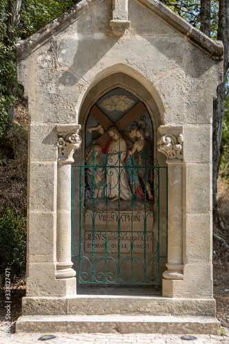 Wallpaper Mural  Statinon 8  Jesus meets the women of Jerusalem. Stations of the Crucifixion Way at the sanctuary of Rocamadour. France Torontodigital.ca