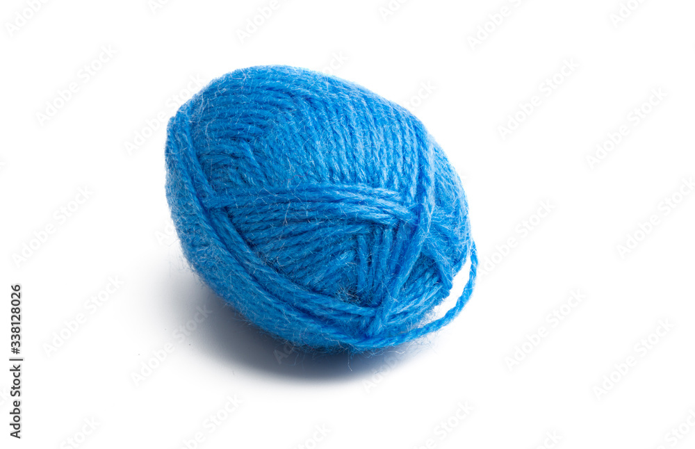 colored skeins of thread isolated colored skeins of thread isolated