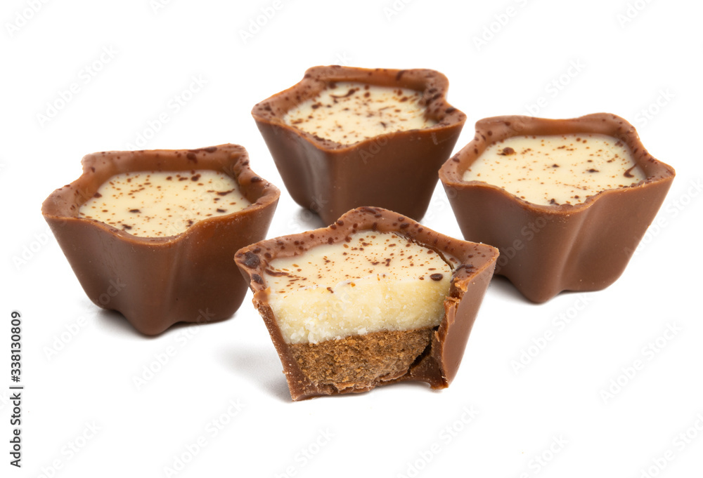 chocolate candies isolated chocolate candies isolated