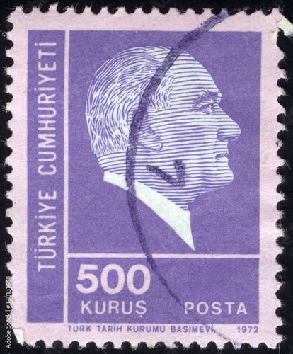 Postage stamps of the Republic of Turkey is offset printing Postal Telegraph and Telephone institutions. Republic of Turkey postage stamps.