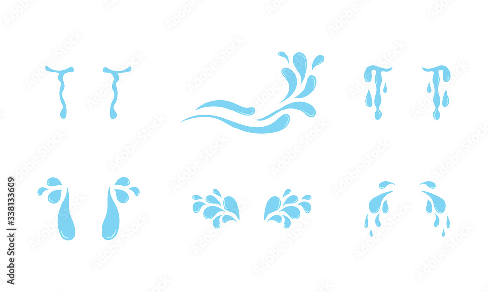 Obraz premium Water drop, tears.