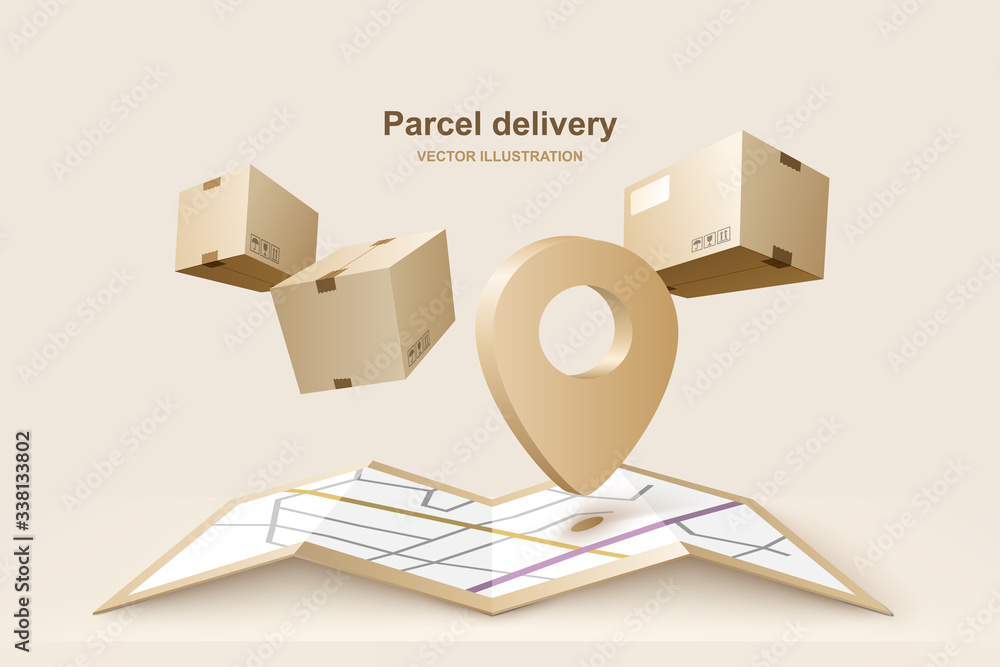 Valokuva Parcel delivery