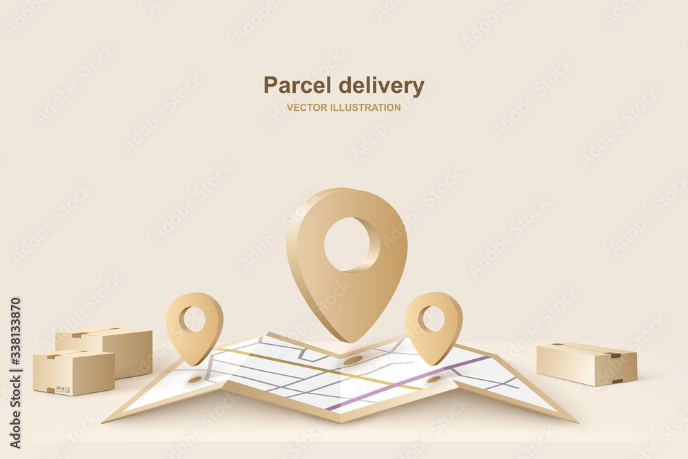Konstfotografi Parcel delivery
