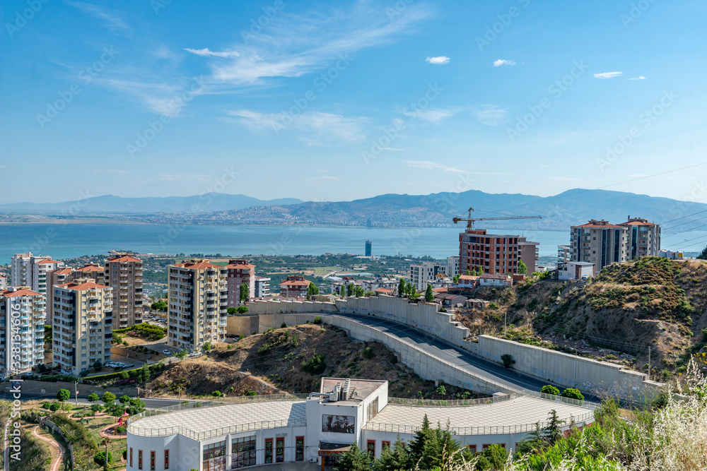 Narlidere, İzmir - Turkey. A Narlidere City View  from Hill.