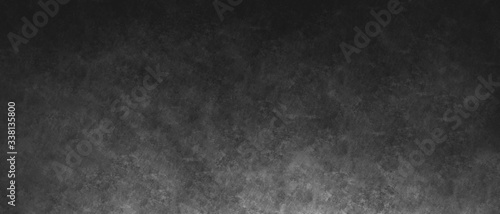 Black gray abstract grunge gradient background with space for text or image