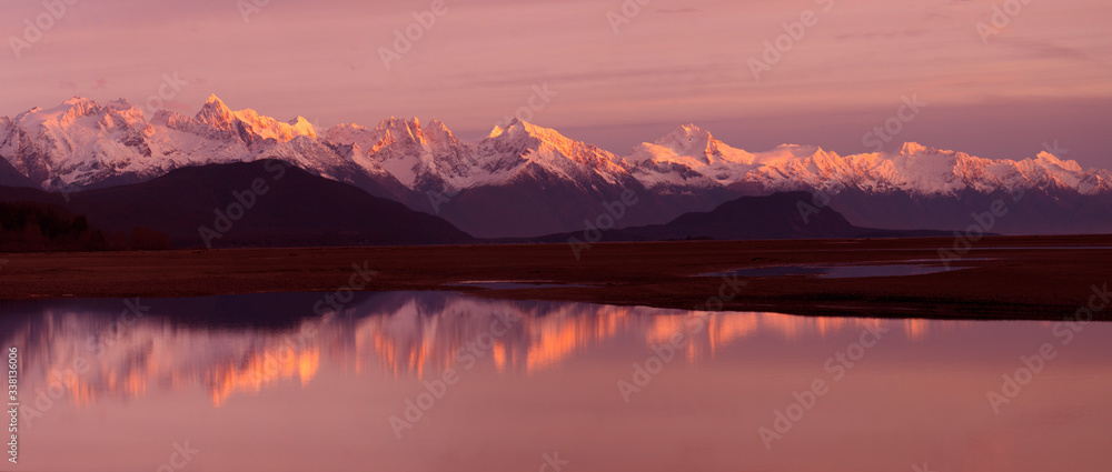 Alaska Coastal Range Reflection