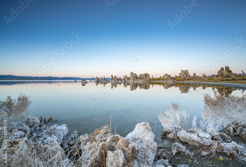 Fotografia tufa in Mono lake