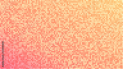 Abstract background with modern colorful vector mosaic design. Colorful gradient mosaic backdrop. Modern geometric texture. Abstract digital technology design. Beautiful vector pattern.