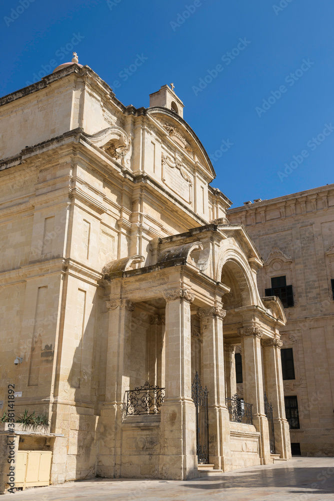 Malta / Malta 03.09.2015. Church of Saint Catherine of Italy, Valletta