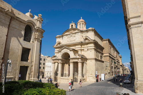 Malta / Malta 03.09.2015. Church of Saint Catherine of Italy, Valletta