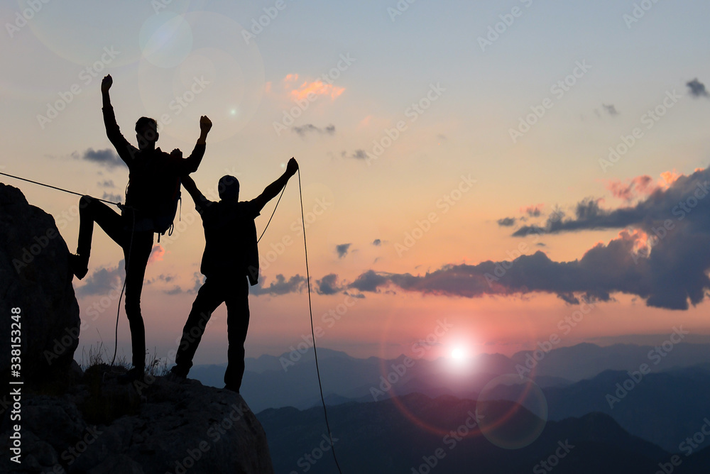 Fototapeta premium the successful team acting in harmony and together always wins