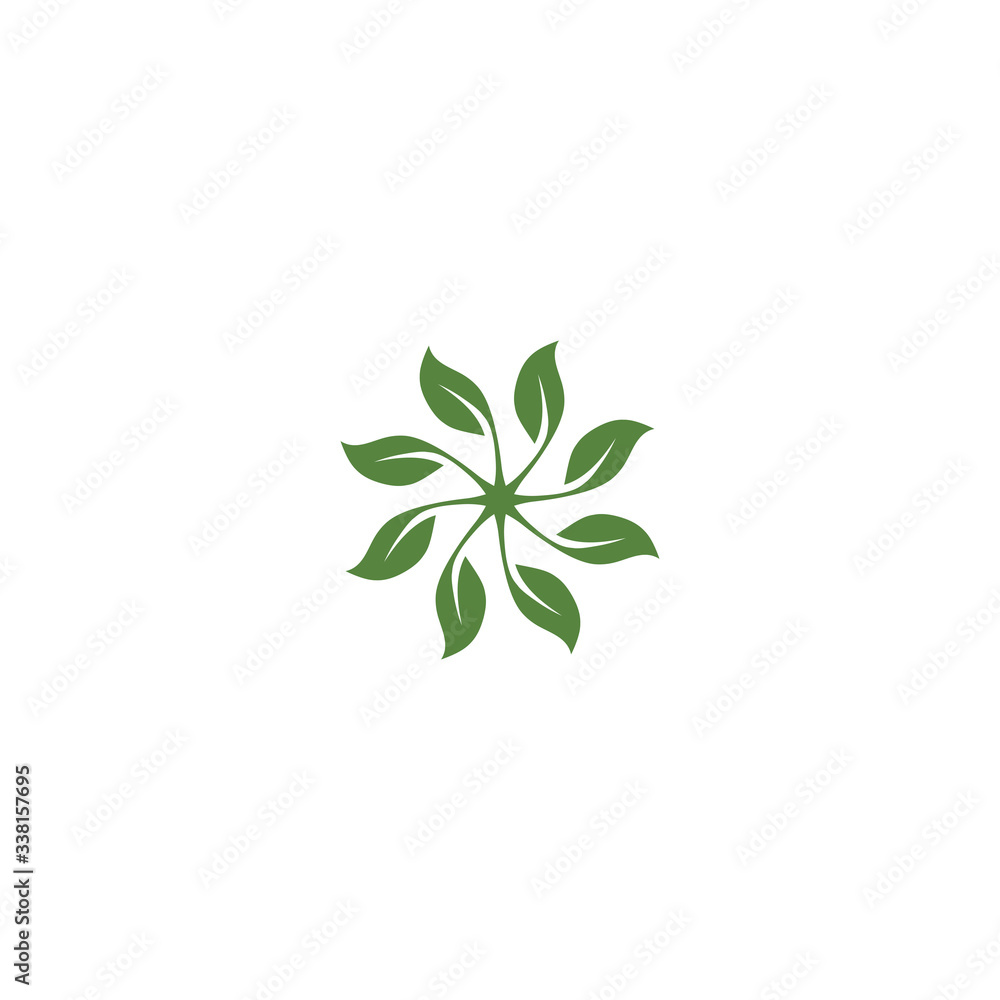 Green garden green leaf Logo Template Green garden green leaf Logo Template