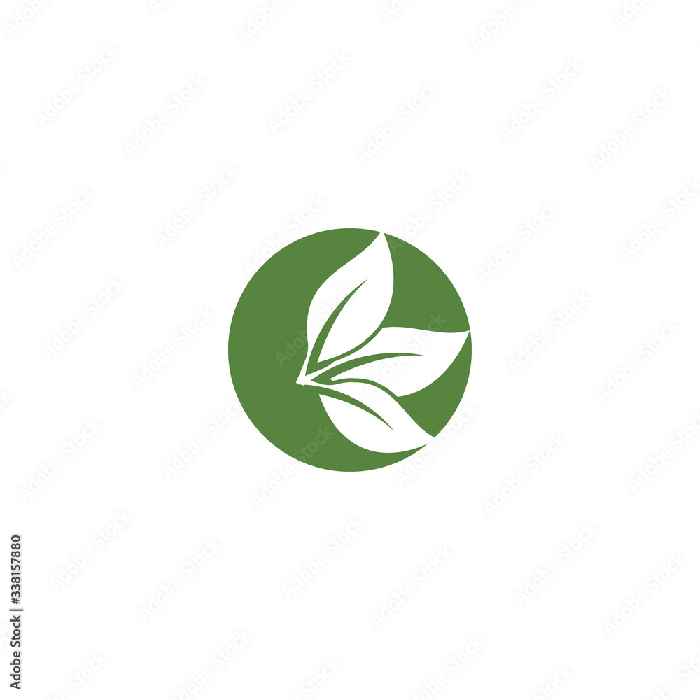 Green garden green leaf Logo Template Green garden green leaf Logo Template